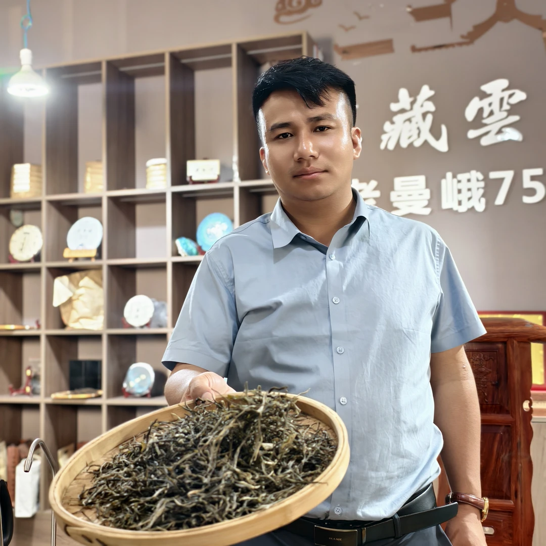 2025年老曼峨古树单株普洱生茶散100克一份