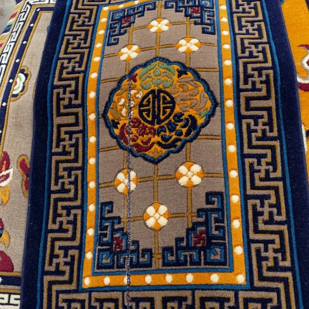 羊毛52×88纯羊毛瑕疵地毯