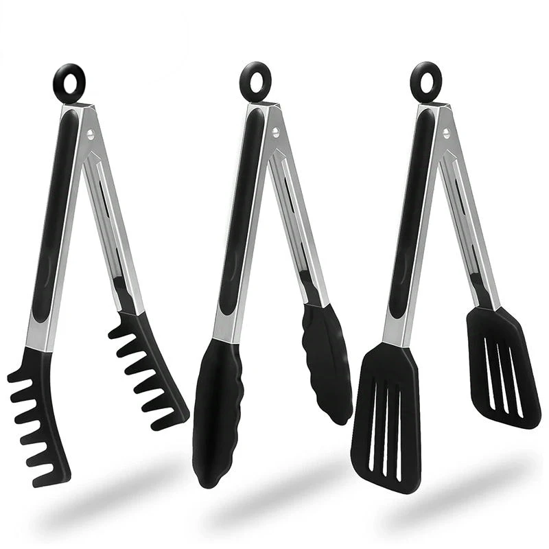 硅胶夹子款式随机厨房用具5件套家用食品级微瑕疵