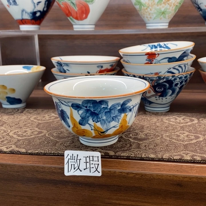釉下老陶泥手工绘制
