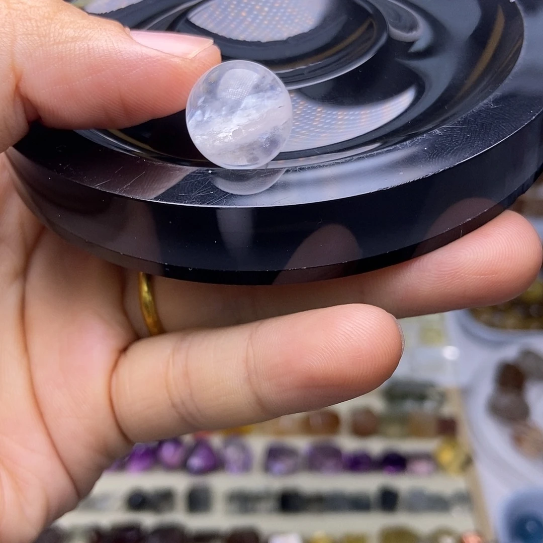 ****i水晶手串未镶嵌定制打孔不退换