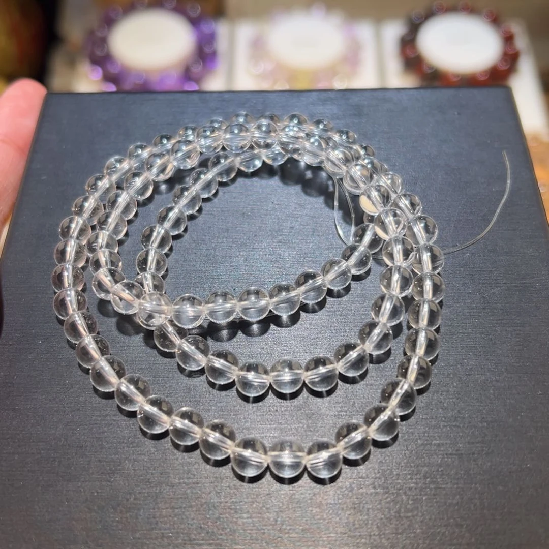 水晶手串未镶嵌真***噻手串