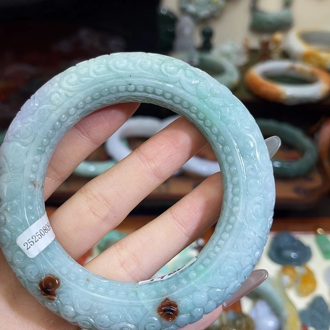 用***翡翠未镶嵌手链手镯