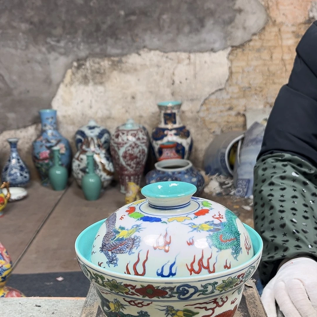 顺***1摆件陶景德镇陶瓷111