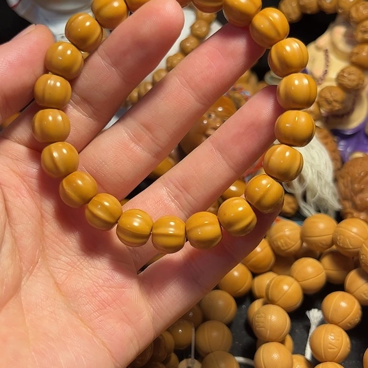 橄榄核手串/手链猴头1.1鲨鱼微瑕