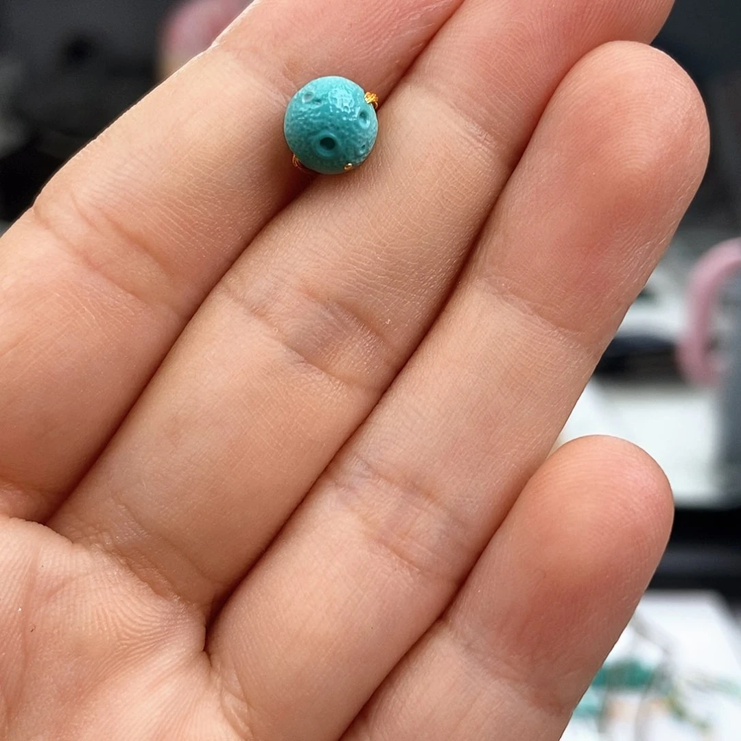 未镶嵌绿松石珠宝奇石