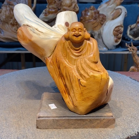 柏木（崖柏）根雕摆件