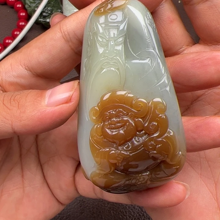 感***觉和田玉未镶嵌颈饰