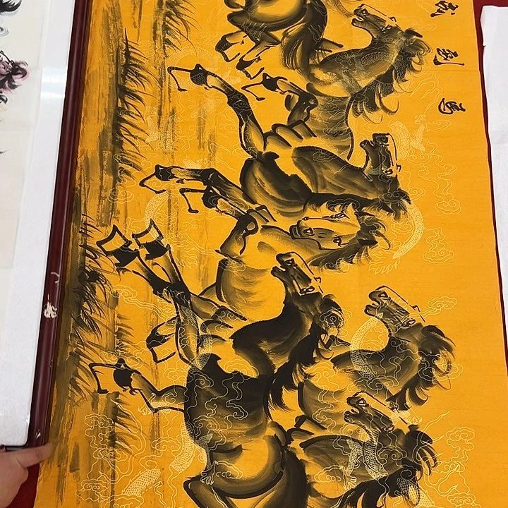 国画纯手工纯手绘福利多多