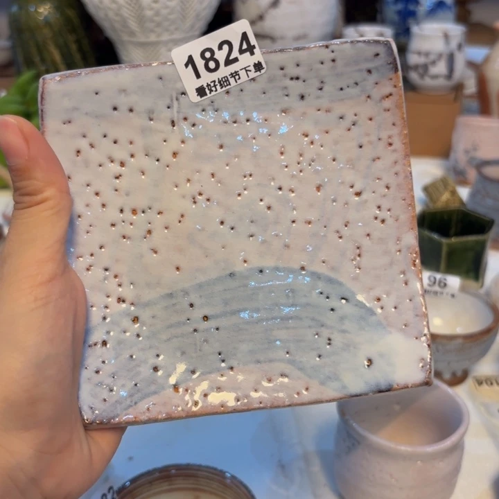 陶泥一个盘子好看的