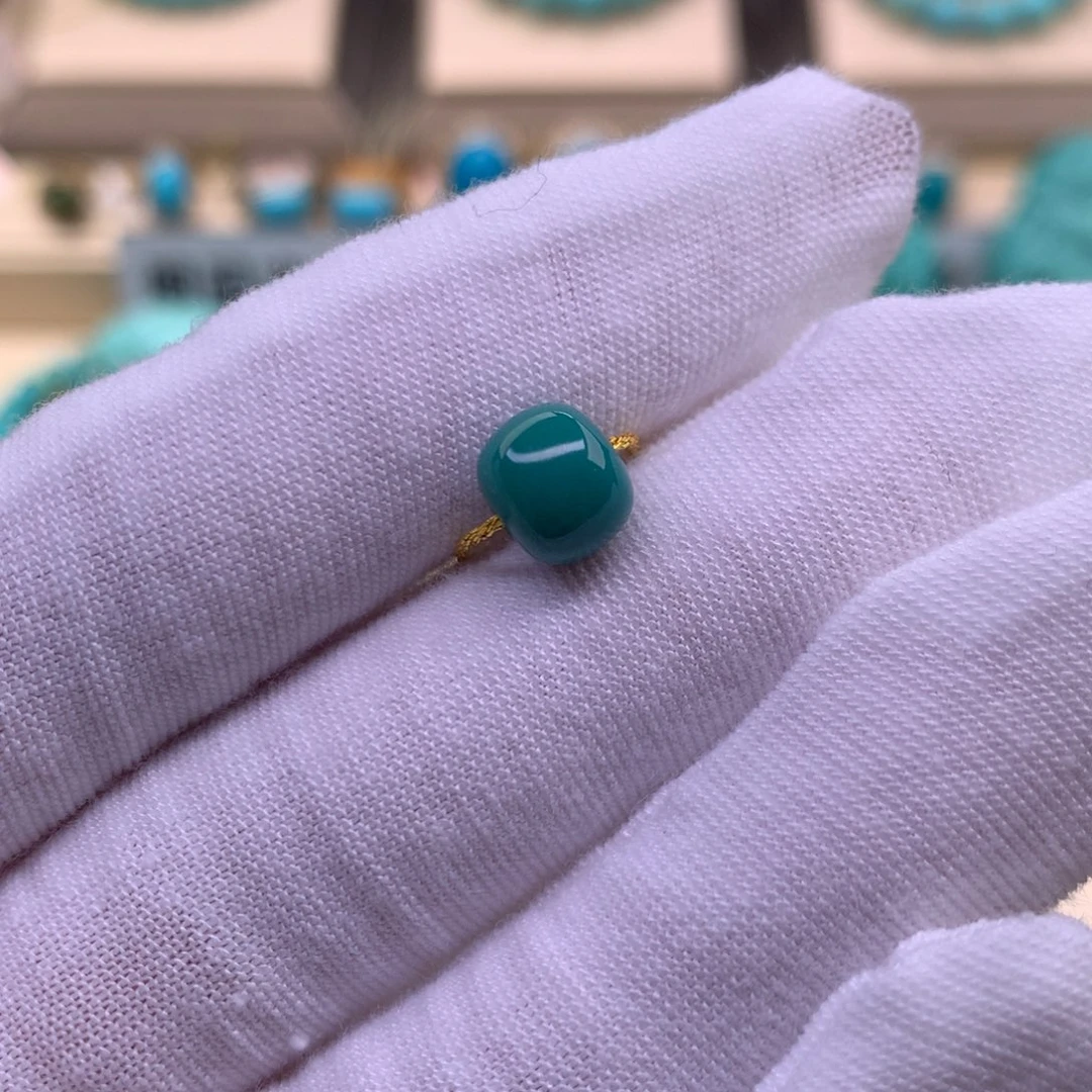 未镶嵌绿松石珠宝奇石7.9-6.6