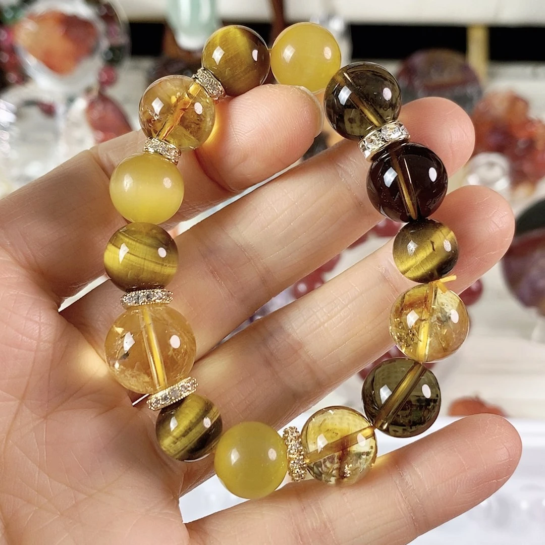 烟晶手链未镶嵌福利