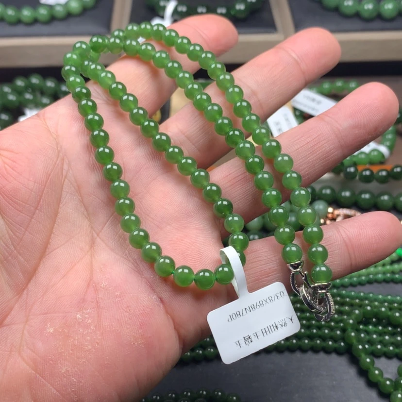 【闪购商品】和田玉（碧玉）颈饰未镶嵌杨****y6