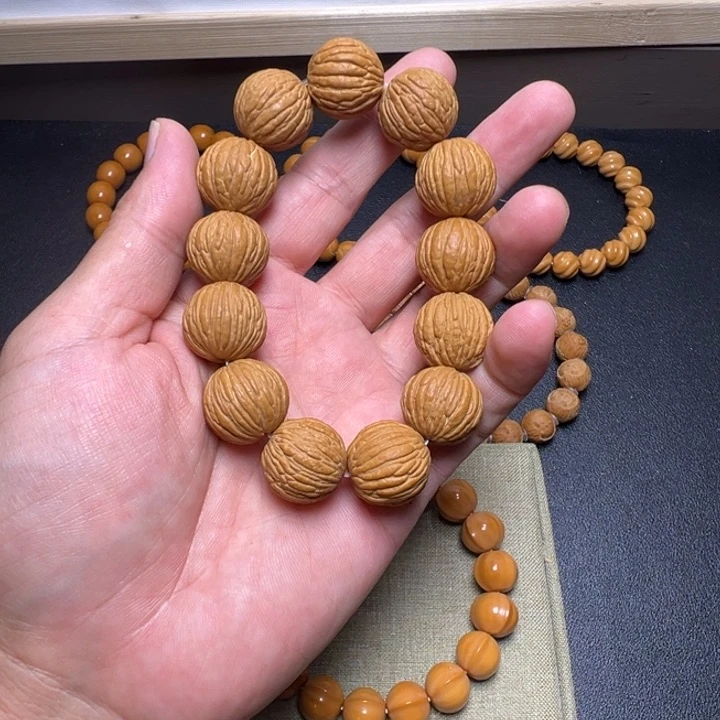 李***)猴头核桃手串素串啊啊啊啊