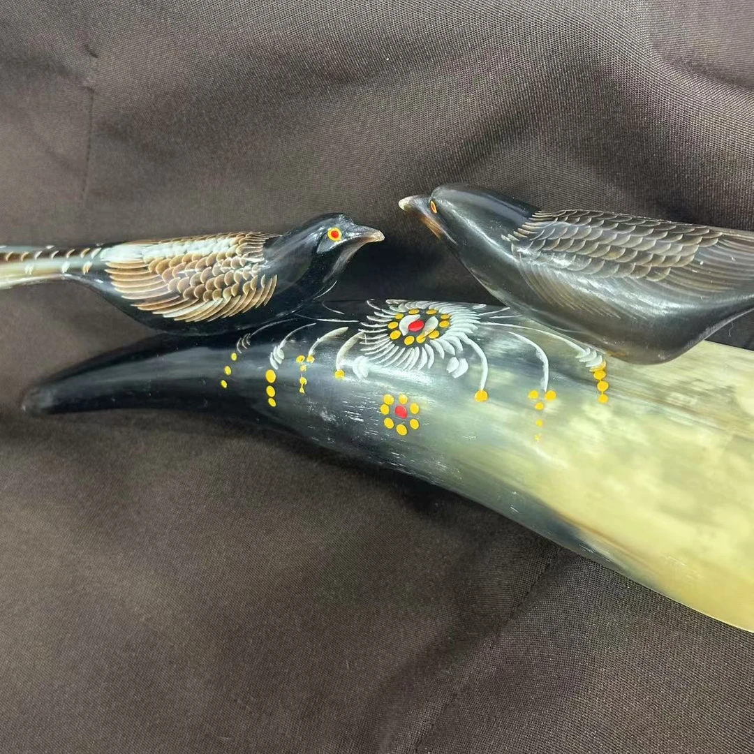 牛角工艺品喜上眉梢 540