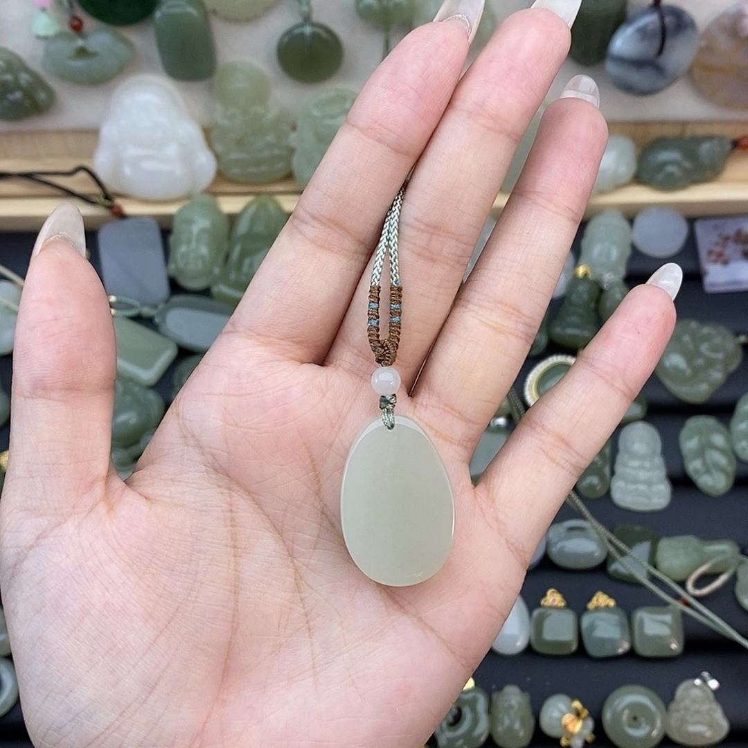 吊坠(不含链)未镶嵌和田玉