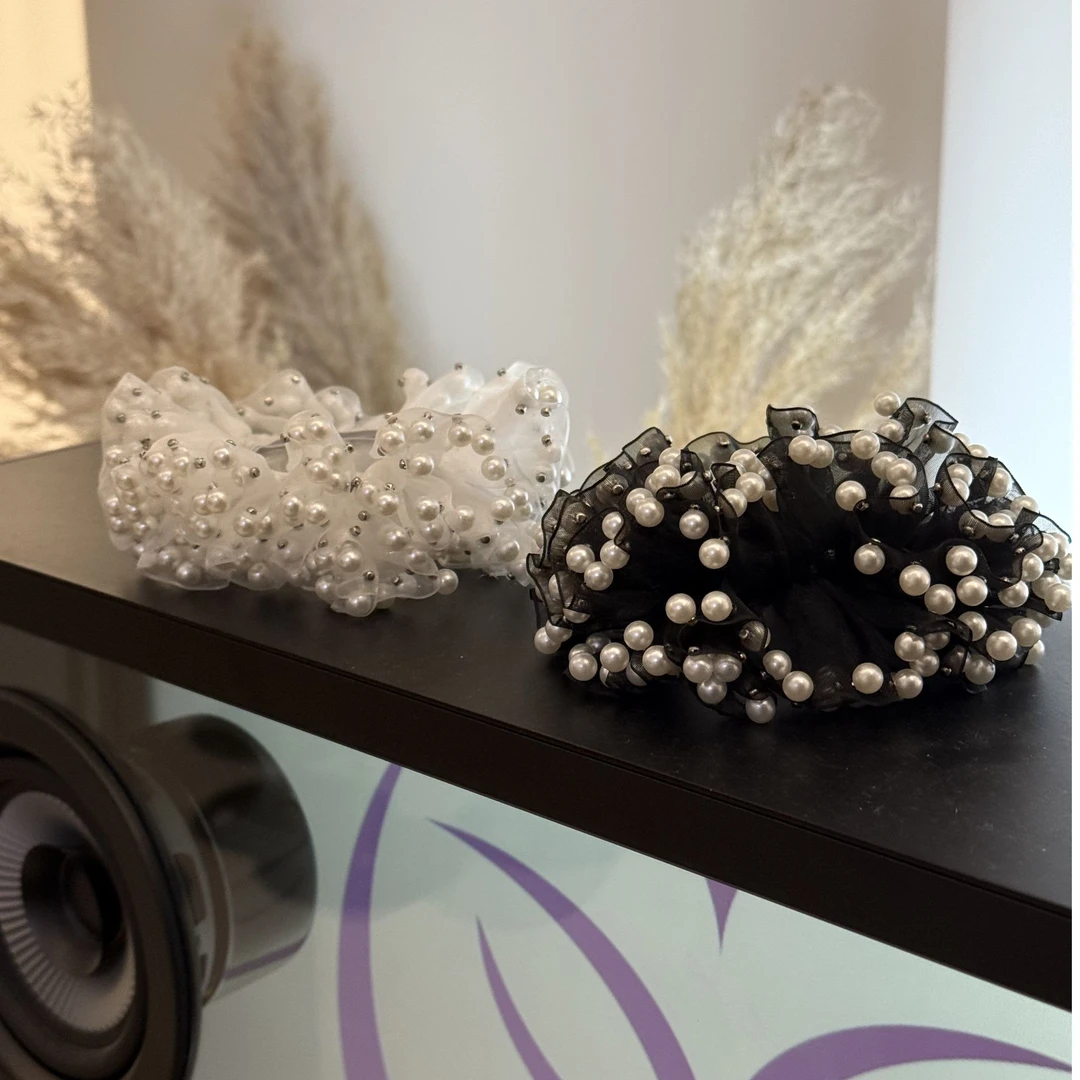 星木漾舞服拉丁舞珍珠发圈