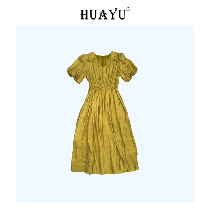 2025春夏新款气质连衣裙收腰连衣裙HS32577