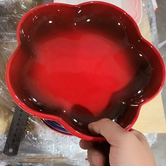 盘外贸单1个陶瓷陶瓷8.5英寸