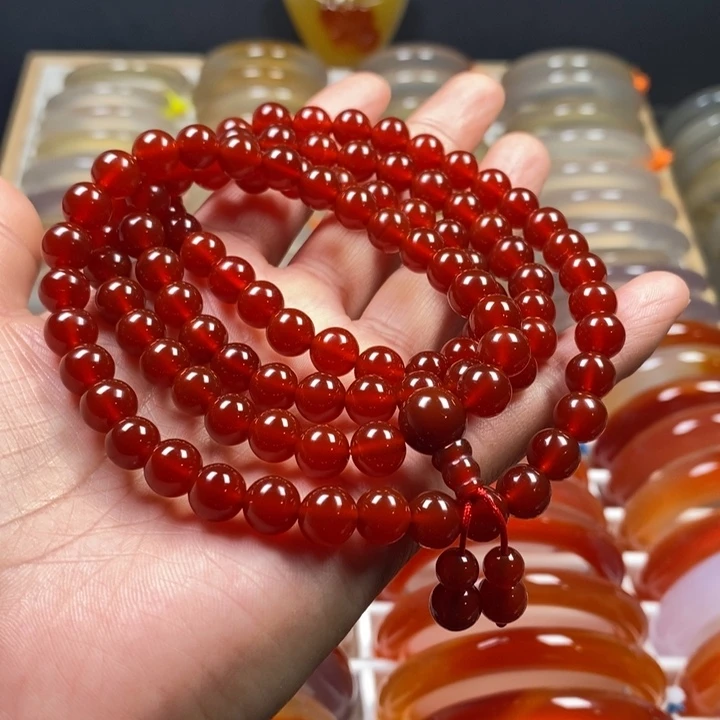 玛瑙/玉髓未镶嵌手链