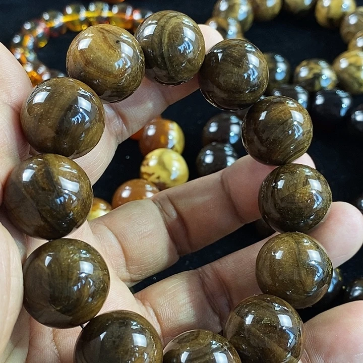 琥珀未镶嵌吊坠(不含链)