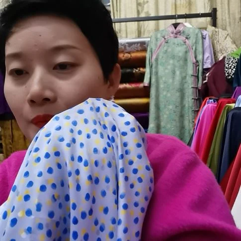 蚕丝3米提花重缎布料