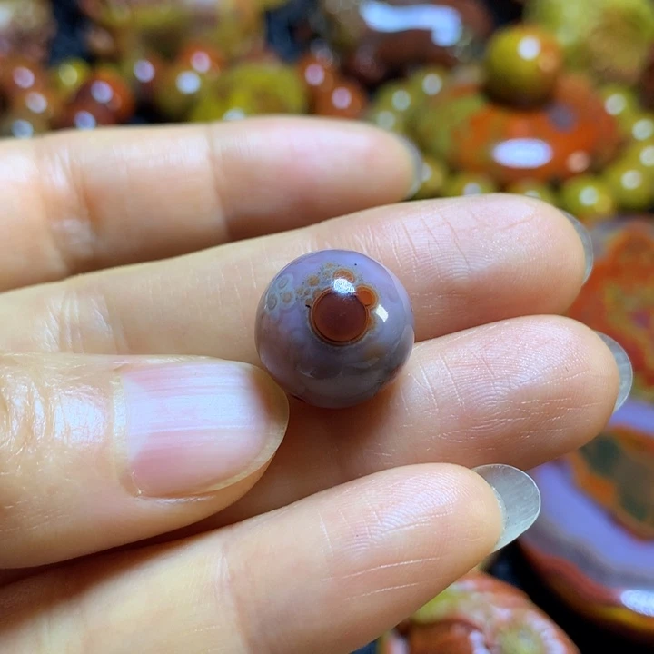 回***店玛瑙/玉髓未镶嵌战国红