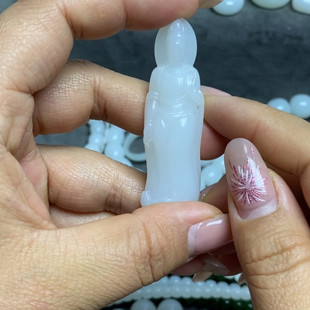 和田玉手链未镶嵌张****5