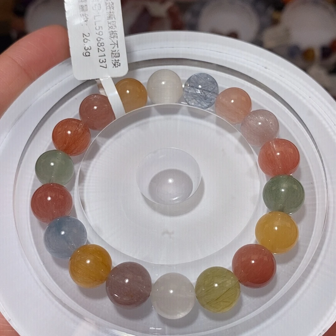 手链未镶嵌水晶F彩兔毛10