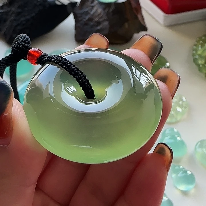 岫玉未镶嵌吊坠(不含链)