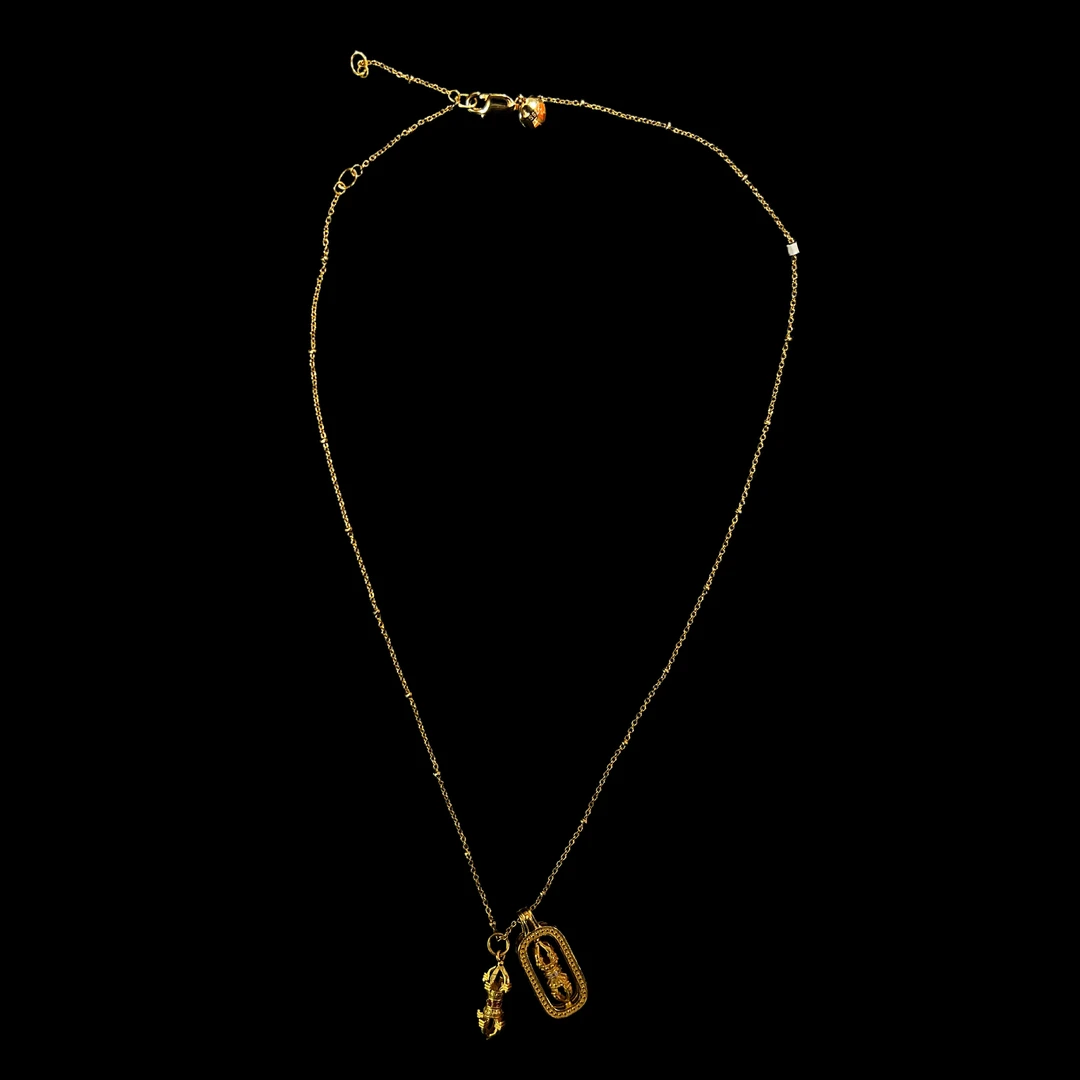 坠链均925银 V2600时尚项链孤品