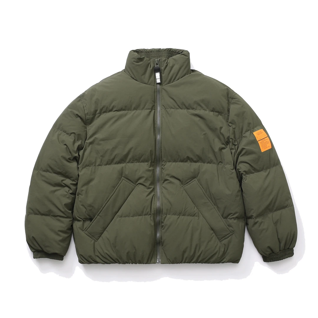 狠货！冬季加厚保暖宽松立领男女款百搭羽绒服外套百搭简约上衣