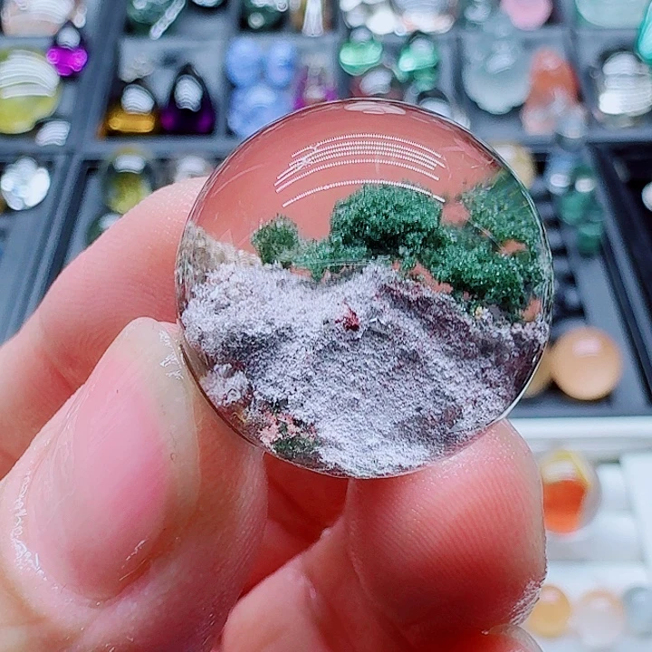 珠宝半成品水晶未镶嵌