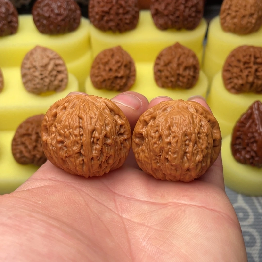 文玩核桃把件36➕全品铁锤编号1096