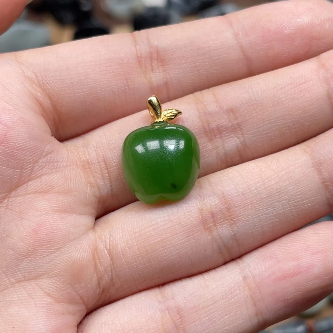 和田玉未镶嵌吊坠(不含链)