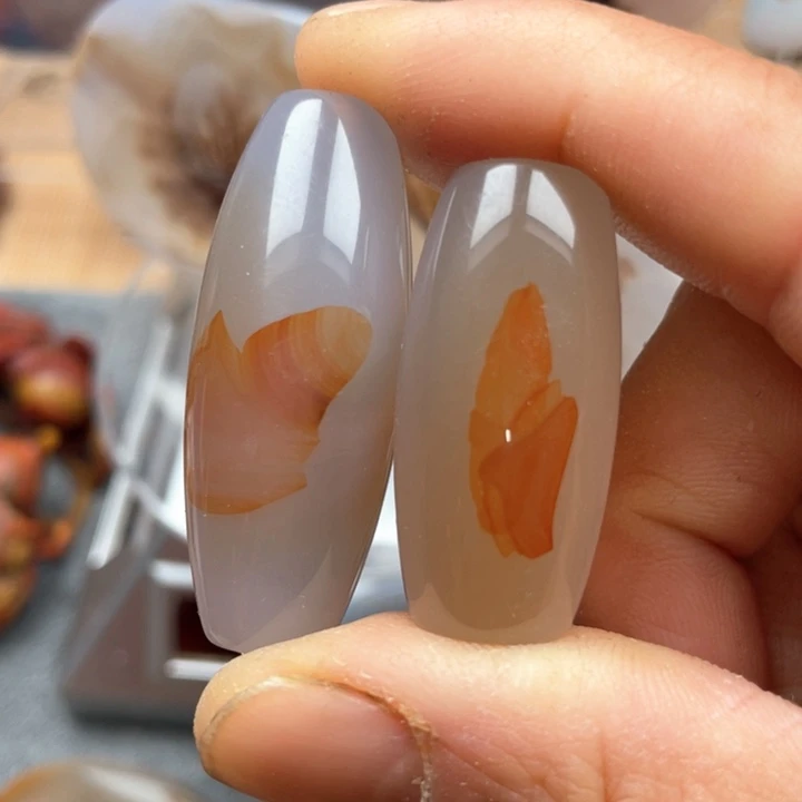 玛瑙/玉髓吊坠(不含链)未镶嵌