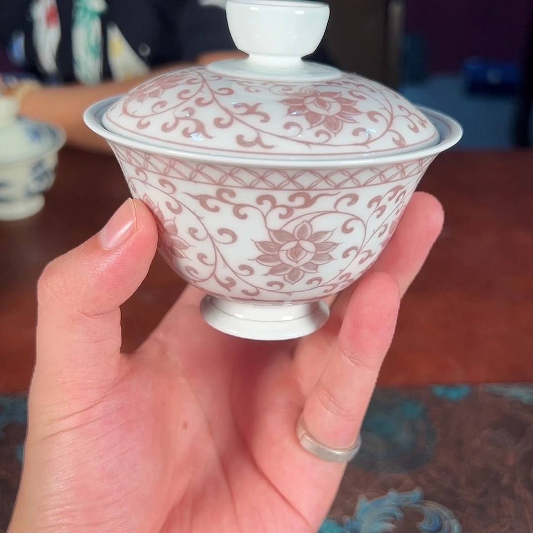 杯景德镇手绘艺术老万晚场