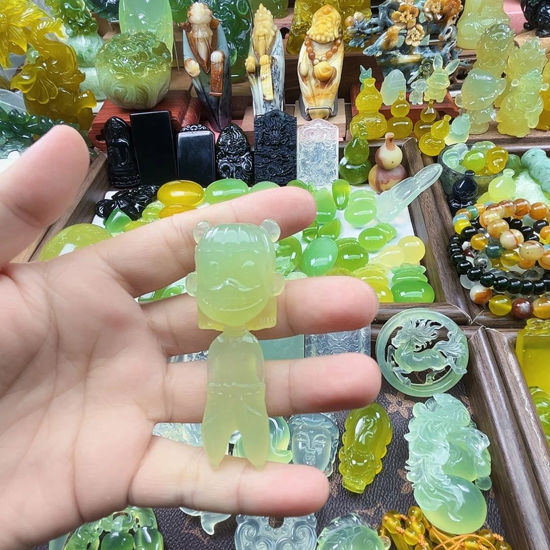 岫玉未镶嵌吊坠(不含链)