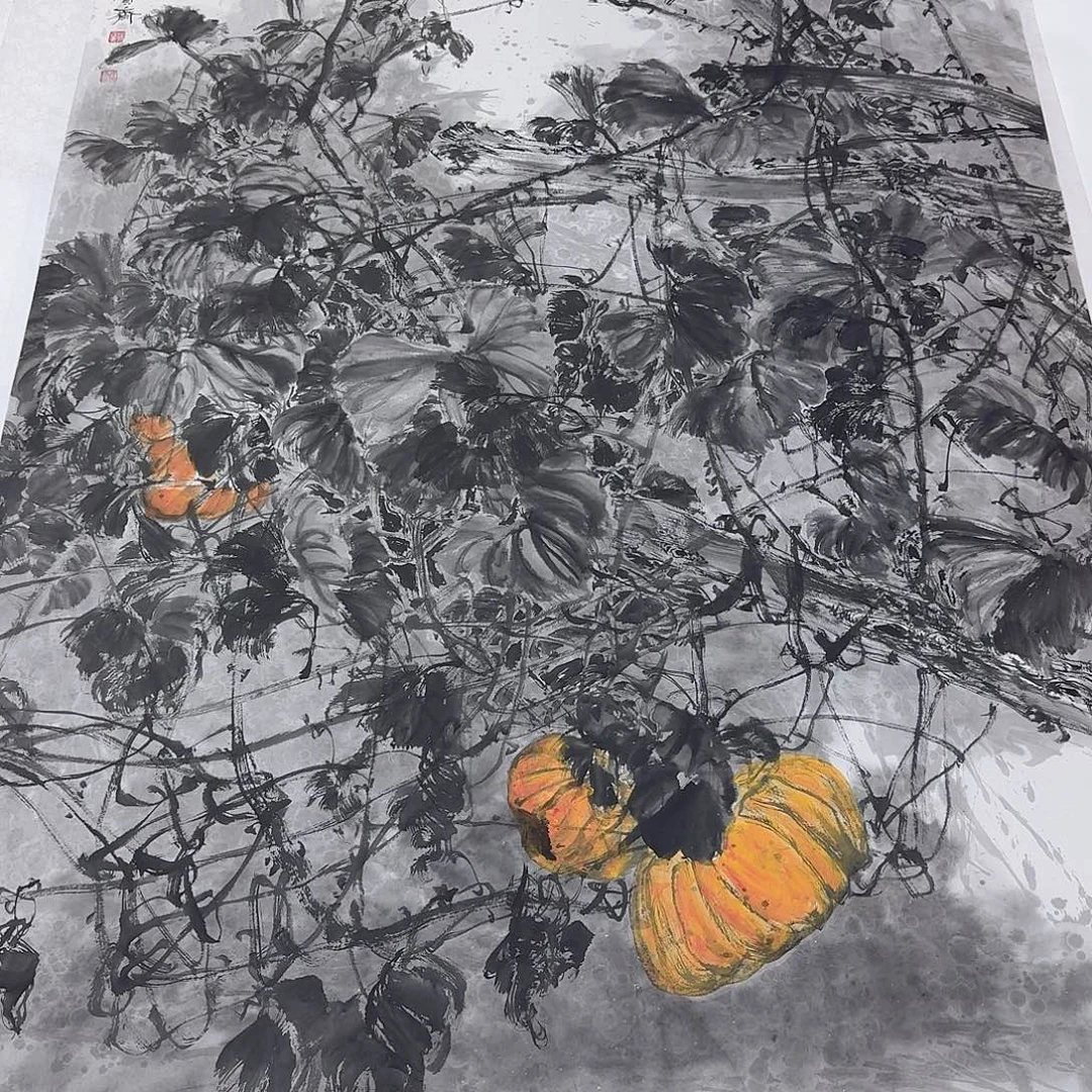 国画多次参加国内外大型