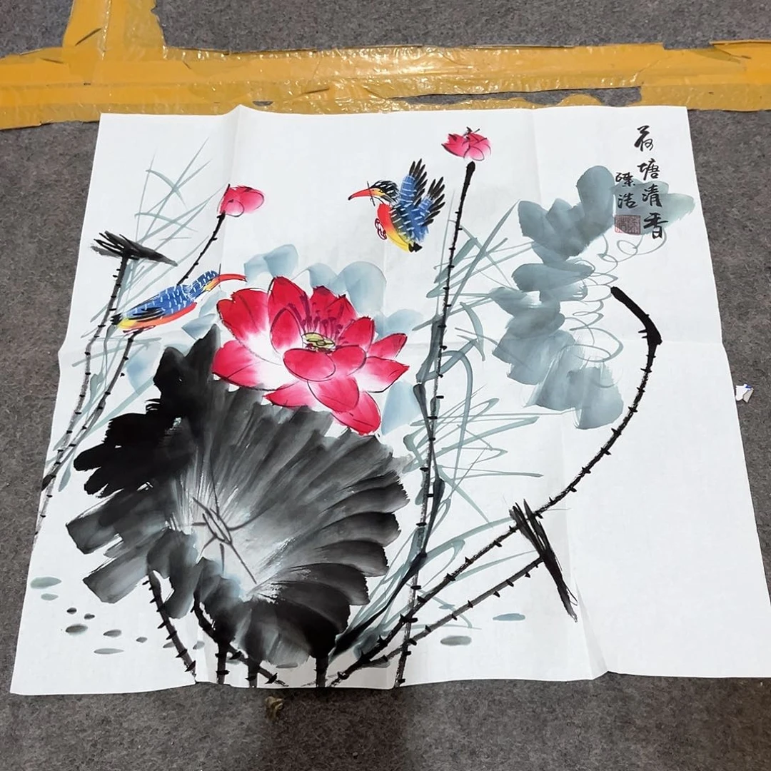 国画纯手工绘画作品欣赏作品