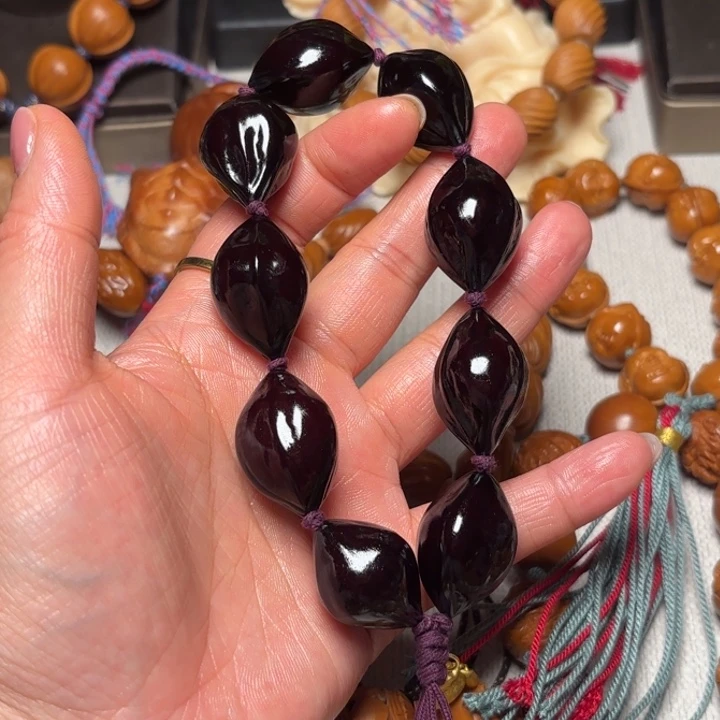橄榄核手串/手链黑美人