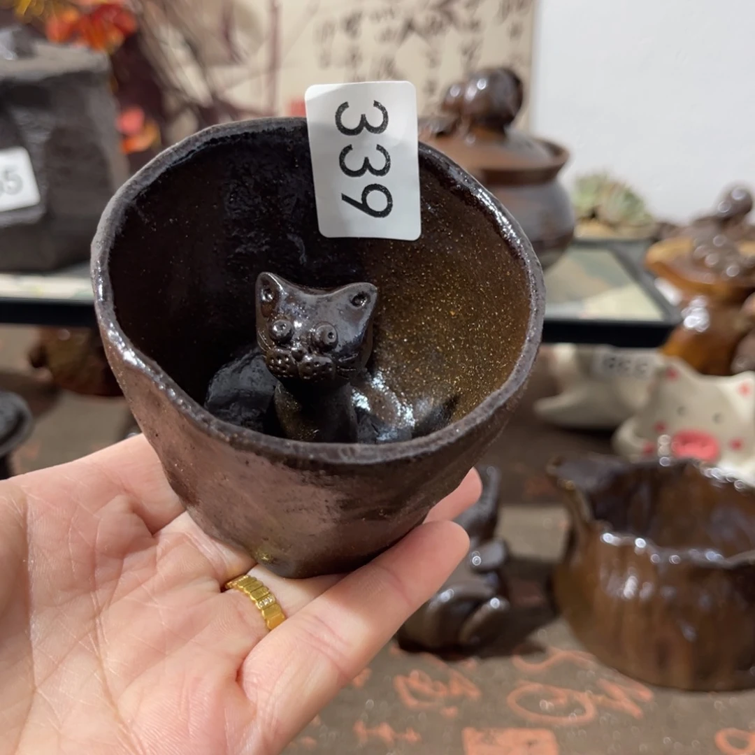 ?****?木村信鸿柴烧宝瓶