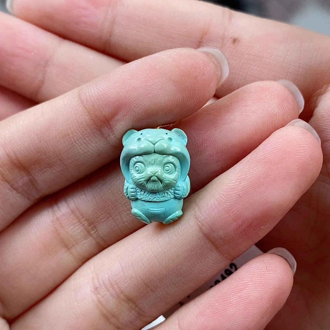 未镶嵌绿松石珠宝奇石