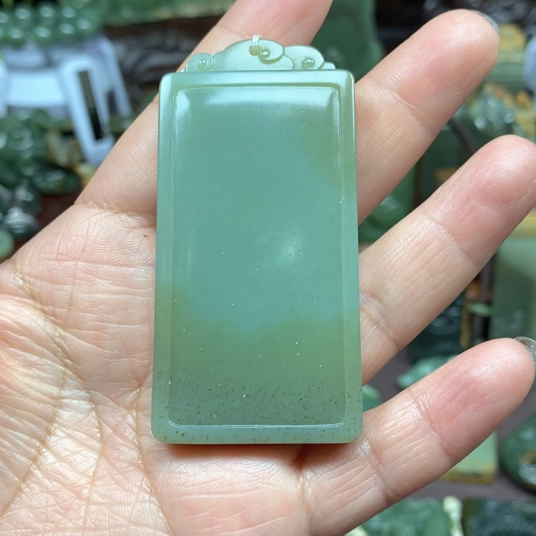 岫岩老玉（透闪石质玉）未镶嵌挂件