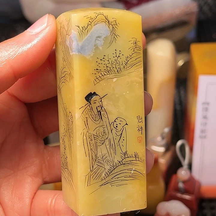 寿山石印石这就是为什么在这里要