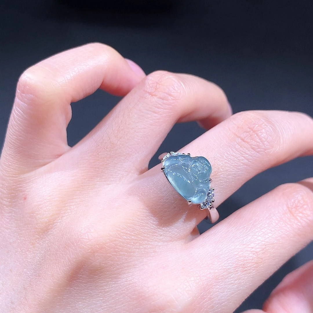 未镶嵌戒指翡翠翡翠