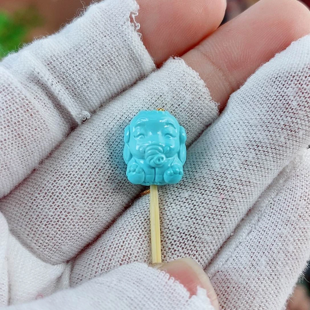 绿松石珠宝奇石未镶嵌