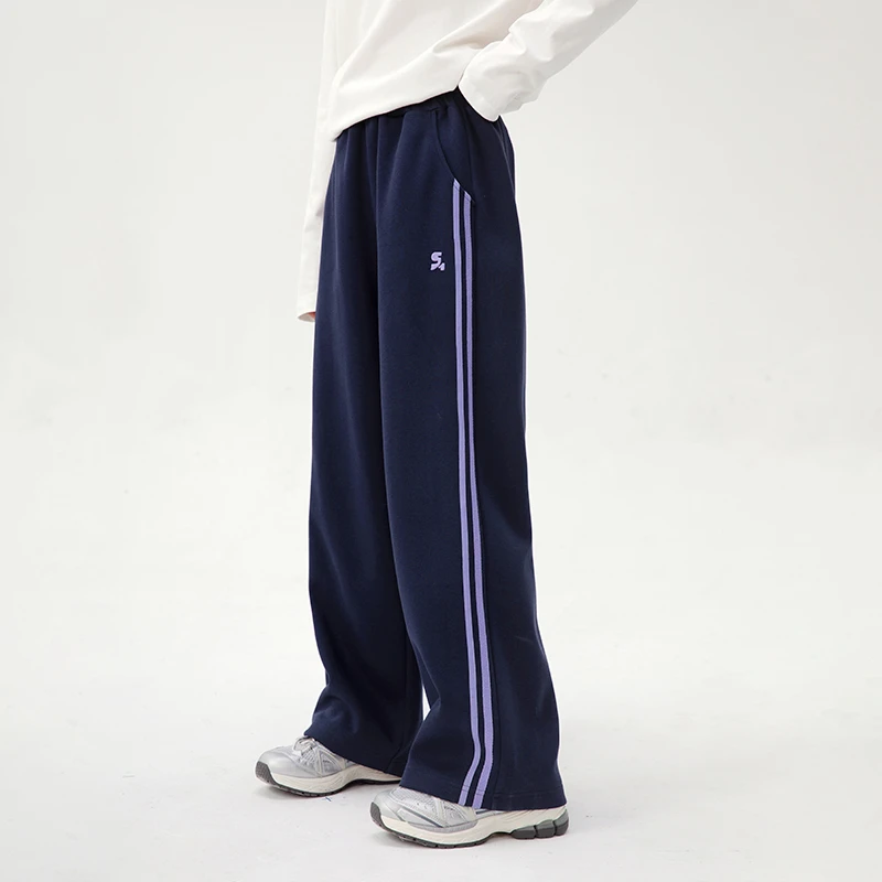 初中生秋季新款女童卫裤垂感学生休闲运动裤C25CY2113W