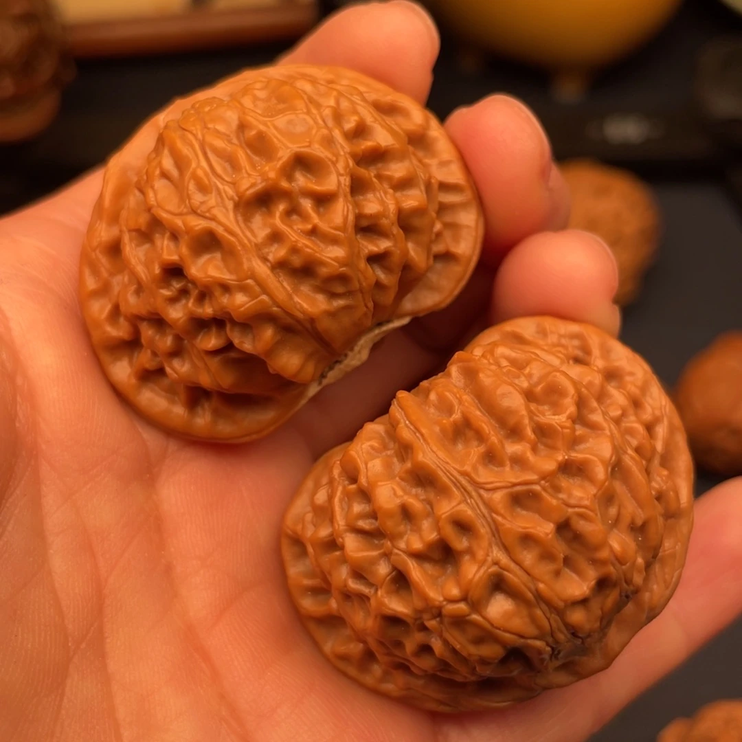 文玩核桃把件43全品宫灯