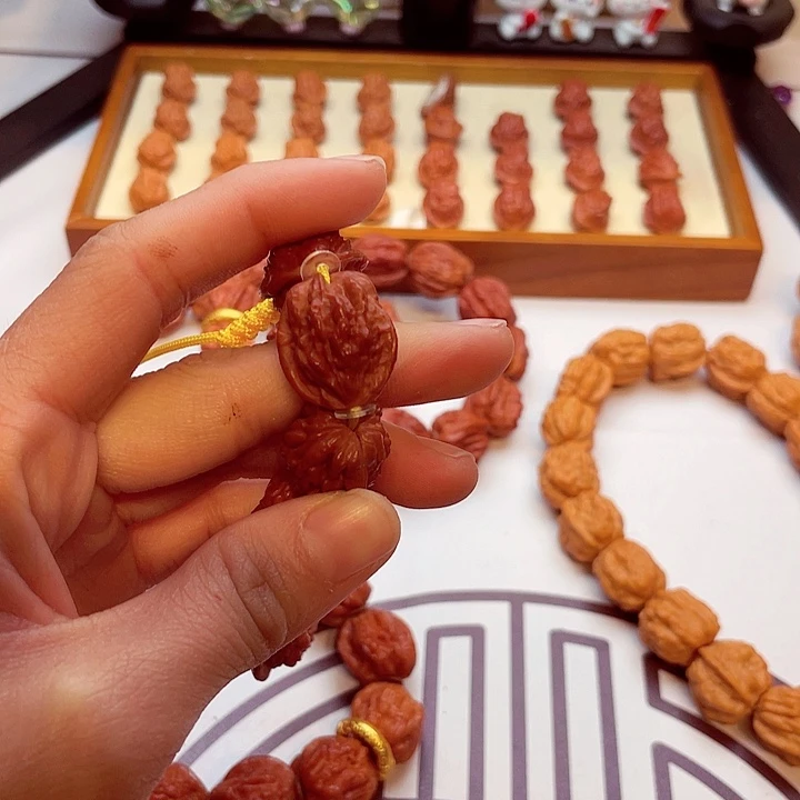 一***丁文玩核桃手串小核桃手串